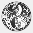 Search for yin yang cats stickers Kitten