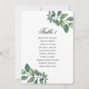 Search for green leaves wedding invitations Watercolor