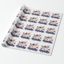 Search for snowboard christmas wrapping paper Santa