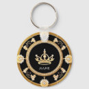 Search for royal crown key rings Gold