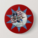 Search for usa flag badges Bald eagle