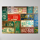 Search for license plate posters Old
