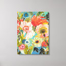 Search for floral canvas prints Wildflower