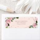 Search for rose gold confetti return address labels Floral