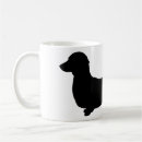 Search for long haired dachshund gifts Silhouette