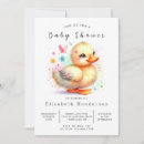 Search for duck baby shower invitations Elegant