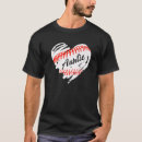 Search for baseball aunt tshirts Heart
