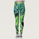 Search for green leaf pattern leggings Seamless