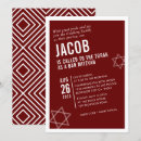 Search for maroon and white invitations Modern