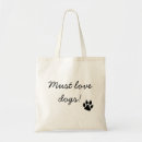 Search for paw print tote bags Dogs