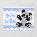 Search for panda bear invitations New baby