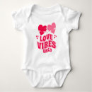 Search for pink love heart baby clothes Retro