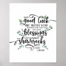 Search for irish prayer posters Shamrock