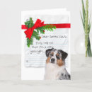 Search for australian shepherd christmas cards Funny