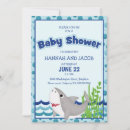 Search for shark baby boy shower invitations Fish