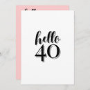 Search for cool 40th birthday invitations For her