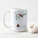 Search for pine branch mugs Snow