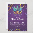 Search for new orleans birthday invitations Fat tuesday