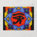 Search for ancient egyptian symbols postcards Protection