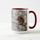 Search for berry design mugs Winter squirrel