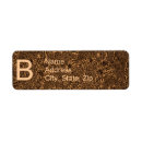 Search for autumn leaves return address labels Brown