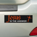 Search for answer bumper stickers Christian