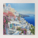 Search for ocean view puzzles Santorini