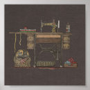 Search for antique sewing machine posters Seamstress