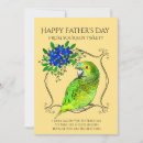 Search for bird fathers day cards Parrot