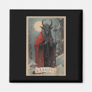 Search for krampus magnets Merry christmas