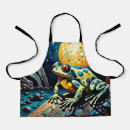 Search for night sky aprons Yellow