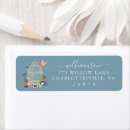 Search for birdcage return address labels For her