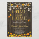 Search for autumn leaves housewarming party invitations Home sweet home