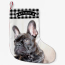 Search for black and white dog christmas stockings Farmhouse