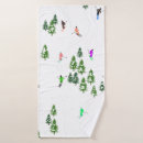 Search for skiing bath towels Skier