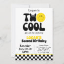 Search for two cool birthday invitations Happy face
