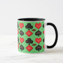 Search for playing card suits mugs Clubs