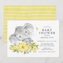 Search for watercolor elephant baby shower invitations Cute