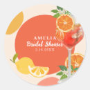 Search for orange fruit stickers Summer bridal shower