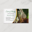 Search for aromas business cards Therapy