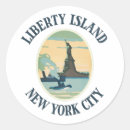 Search for vintage statue of liberty stickers Usa
