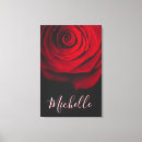 Search for red rose canvas prints Floral