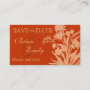 Search for save the date business cards Flower