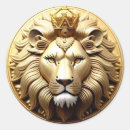 Search for lion crown stickers Emblem