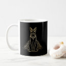 Search for egyptian cat mugs God