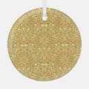 Search for damask pattern christmas tree decorations Retro