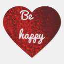 Search for shiny hearts stickers Red