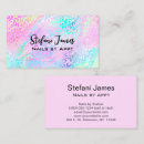 Search for rainbow foil business cards Pink