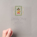 Search for french christmas invitations Red