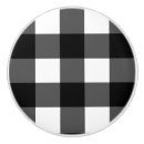Search for black white checkered knobs and pulls Gingham